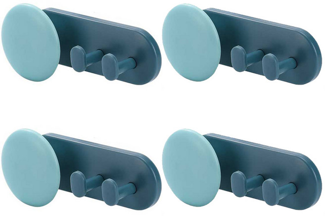 라즈니 콘센트 코드 걸이, 블루그린, 4개