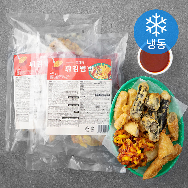 창화당 튀김범벅 (냉동), 464g, 2팩