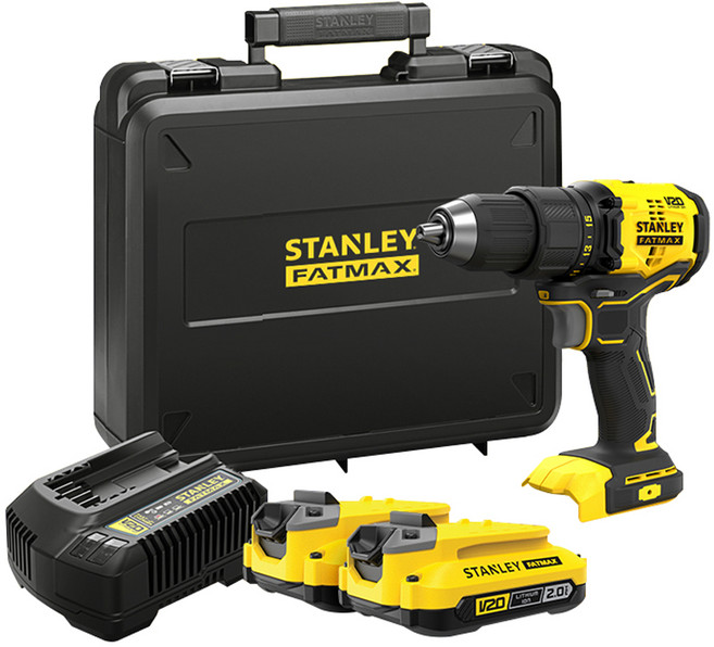 STANLEY 브러쉬리스 드릴 드라이버 SBD710D2K, 1세트