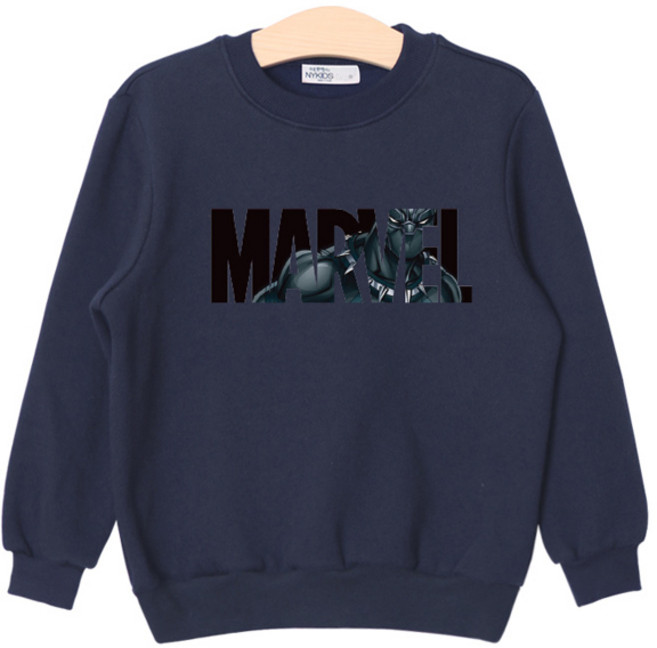 뉴욕꼬맹이 아동용 마블 기모 맨투맨 P103