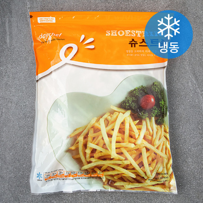 데이쉐프 슈스트링 감자튀김 (냉동), 2kg, 1개