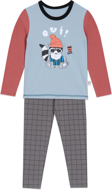 뎀뎀 아동용 구리구리 내의 상하 세트