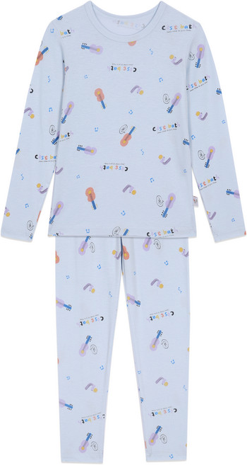 뎀뎀 아동용 기타리스트 내의 상하 세트