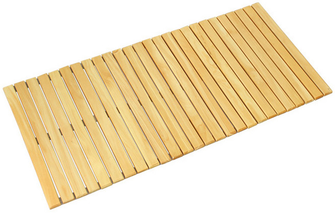 안스하우스 레드파인 원목 롤매트 60 x 43 x 1.5 cm, 1개