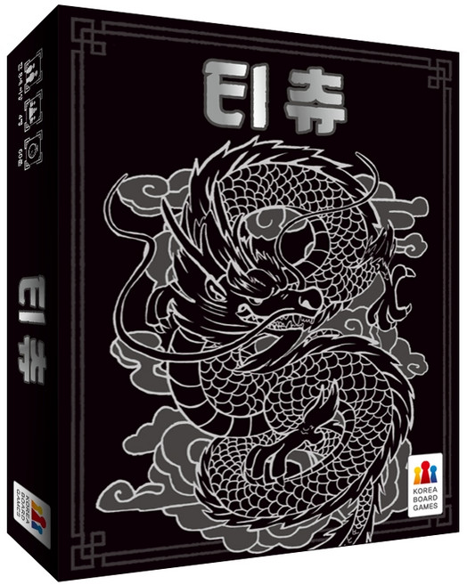 코리아보드게임즈 티츄 블랙, 혼합색상, 1개