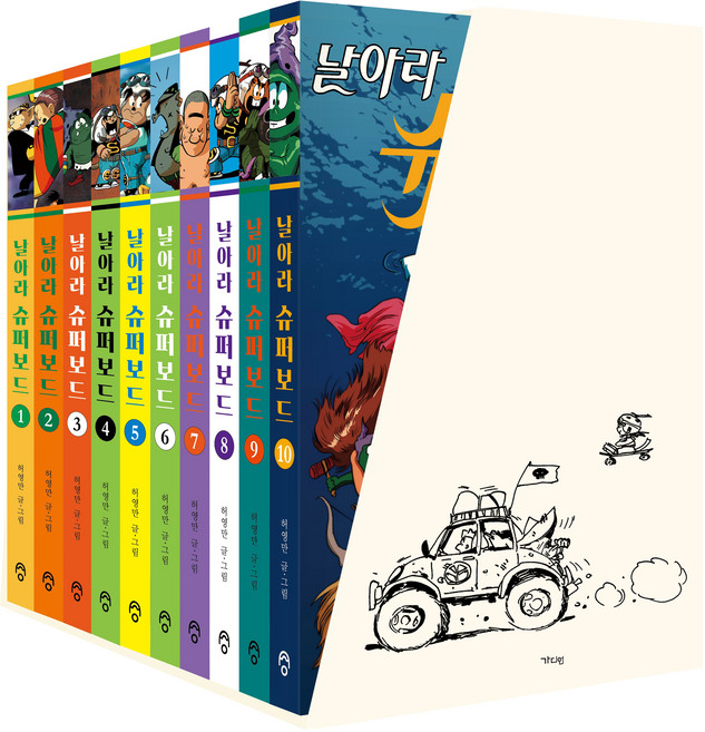 날아라 슈퍼보드 세트, 허영만, 가디언