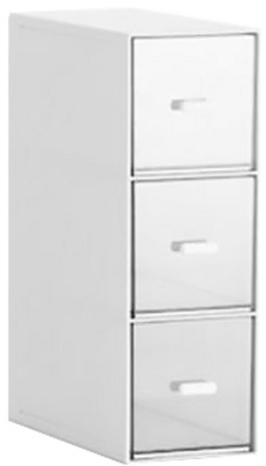 플레이트라벨 일회용 커피 보관함 A타입 정사각 3칸, 1개