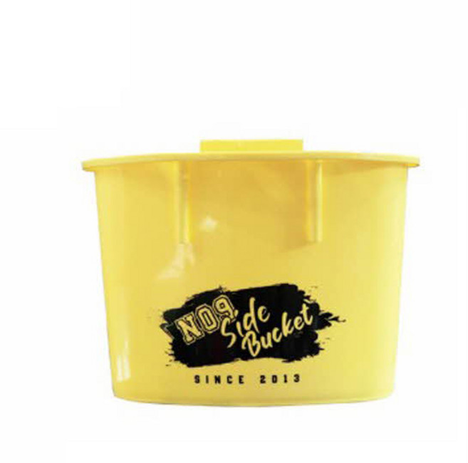 엔공구 사이드버킷 버킷걸이 어부바 보조 수납함 2p, 옐로우, 2L