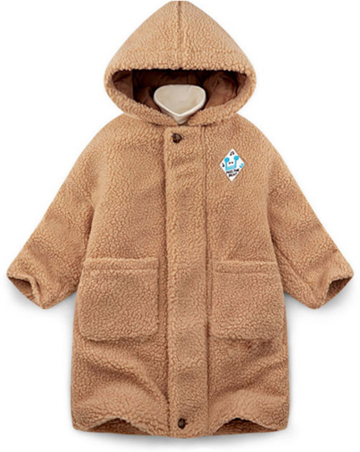 젤리스푼 아동용 따솜이 뽀글이 후드코트
