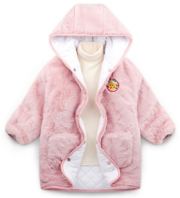 젤리스푼 아동용 젤리스타 리버시블 후드 퍼 점퍼