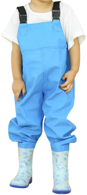 어린이 가슴장화, 블루, 180