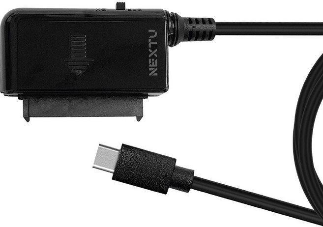 넥스트유 USB 3.0 C타입 to SATA 어댑터, NEXT-448TC, 1개