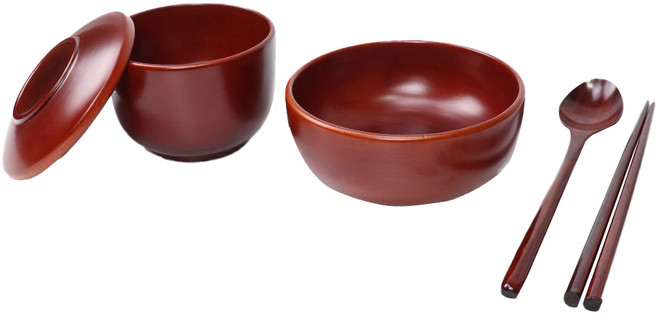 남원 오리목 제사용 반상기 5종 세트, 1세트, 밥그릇 + 밥뚜껑 + 국그릇 + 숟가락 + 젓가락 2p