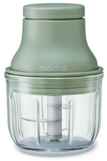 키친아트 코코 글라스 미니 무선 쵸퍼 분쇄기 그린, KC-30LL