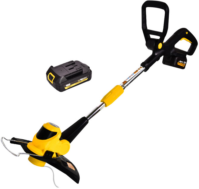 젠틀맨 18V 충전 예초기 + 18V 2Ah 배터리, 1개