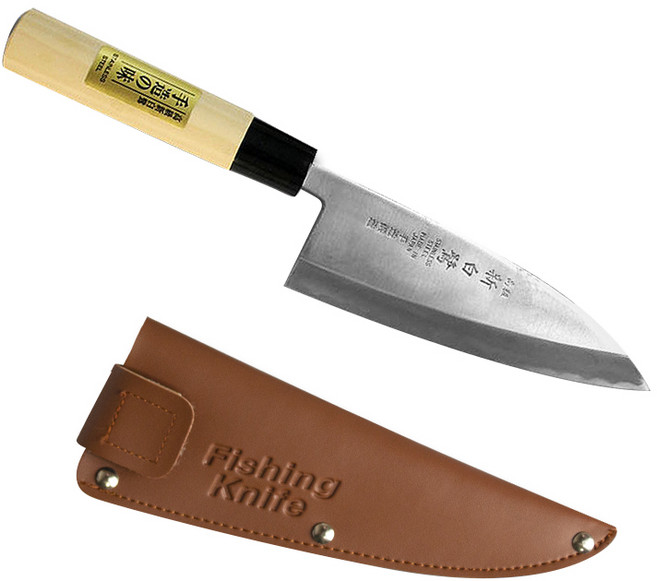 신백로 데바칼 + 가죽칼집, 랜덤발송(가죽칼집), 1개