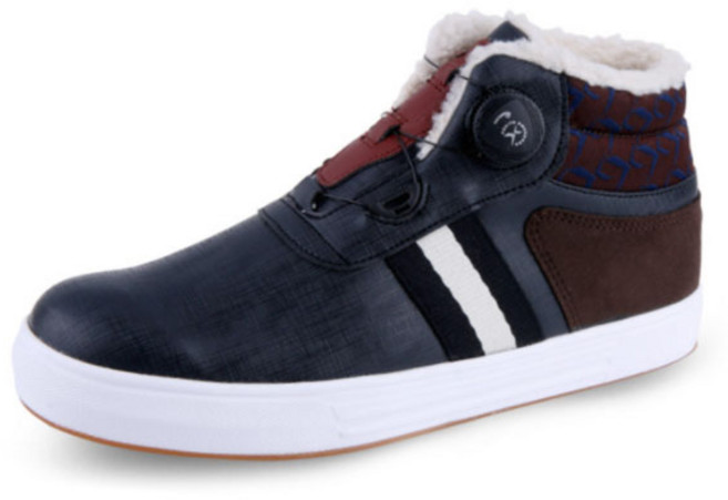 카시야 그린프렌드 남성용 루칸 오토락 스파이크리스 방한 골프화 LGF1425