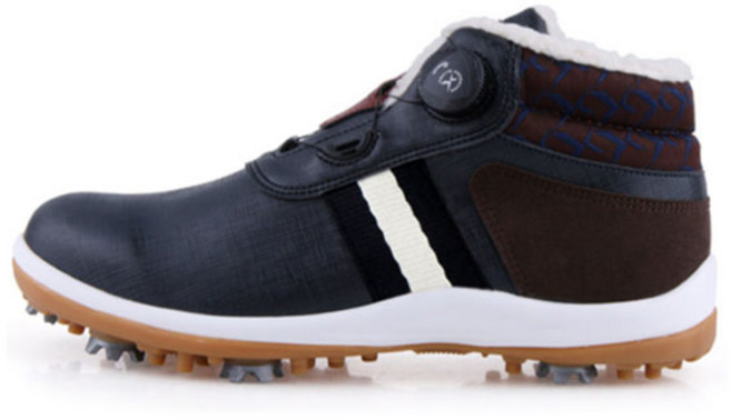 카시야 그린프렌드 남성용 루칸 오토락 스파이크 방한 골프화 LGF1426