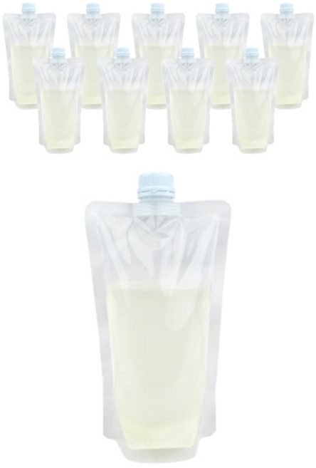 맘스퀴즈 스파우트 음료 파우치 1000ml, 20 x 27 cm, 10개, 1세트