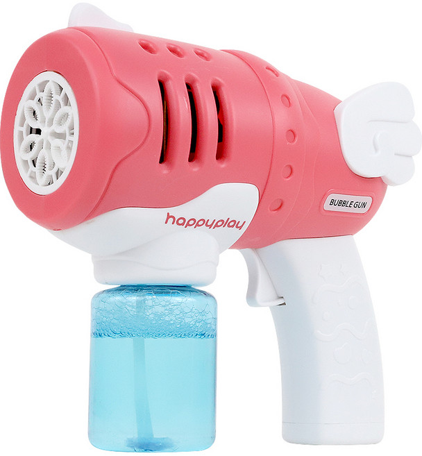 해피플레이 자이언트윙 버블건, 핑크, 1개