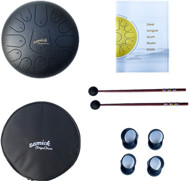 samick 三益樂器 鋼舌鼓 黑色+保護套, 單品