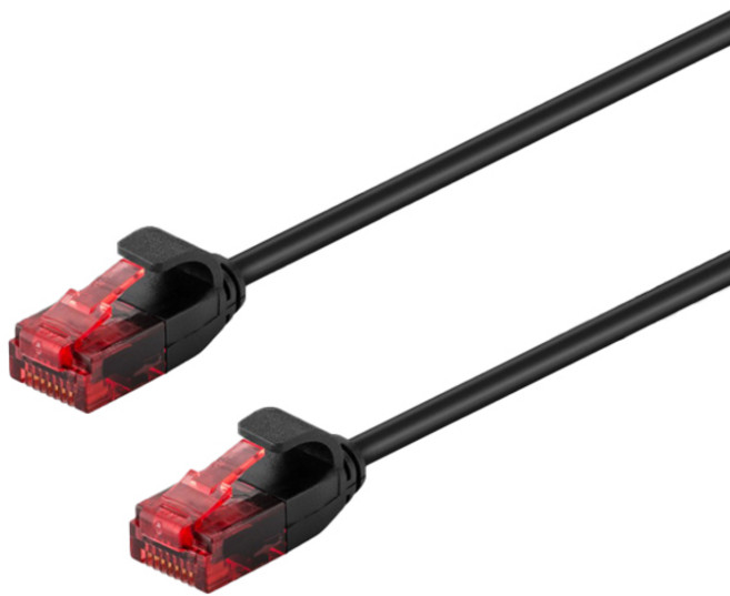 랜스타 CAT 6 UTP 초슬림 랜케이블, 블랙, 1개, 5m