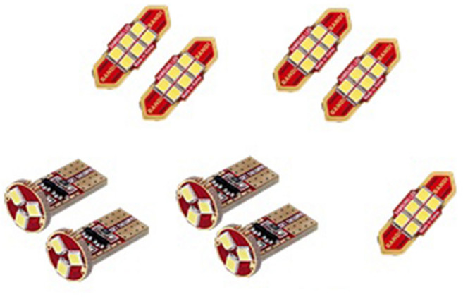 반디엘이디 LED 차량용 실내등 세트 올 뉴 렉스턴(21년형~), 5900K 화이트, 1세트