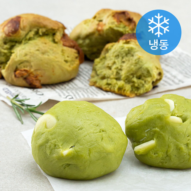 베이켓 녹차 생크림 스콘 (냉동), 100g, 4개입, 1개