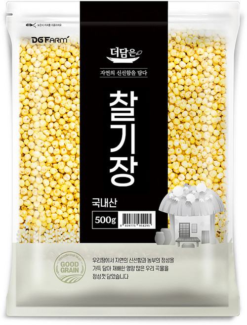더담은 국산 찰기장, 500g, 1개