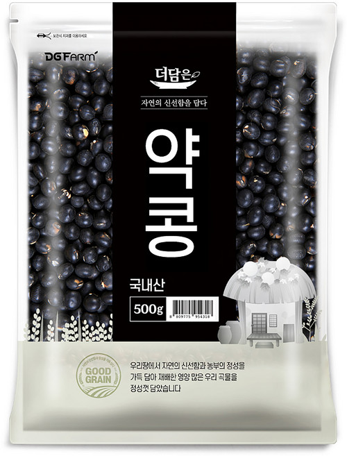 더담은 국산 약콩, 500g, 1개