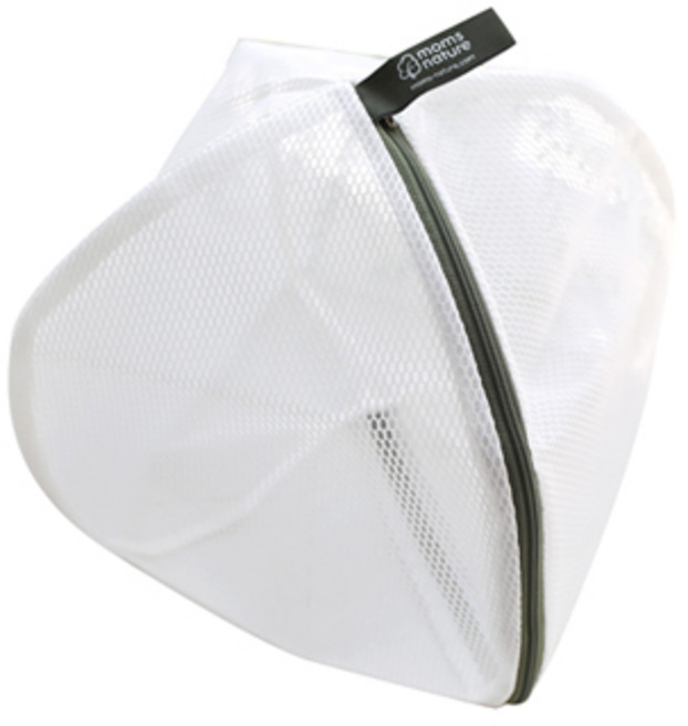 맘스네이처 이중 세탁망 원형 S, 아이보리, 1개