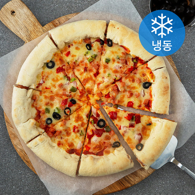 풀스키친 소시지크러스트 콤비네이션피자 (냉동), 72g, 8개입, 1개