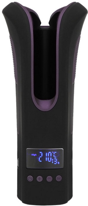 TG 자동컬링 온도조절가능 360도 회전형코드 마리컬 고데기, 블랙퍼플, K968BP