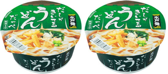 멘노스나오시 다시우동 컵라면 80g, 2개