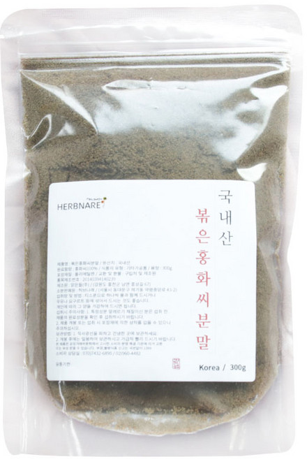 볶은 홍화씨 분말, 1개, 300g