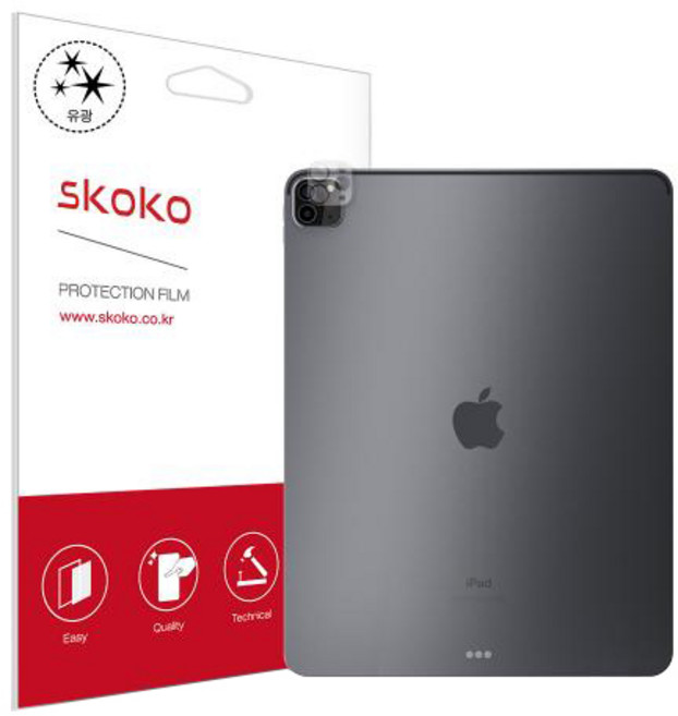 스코코 태블릿 후면 카메라 렌즈 + 렌즈 커버 보호필름 세트, 1개