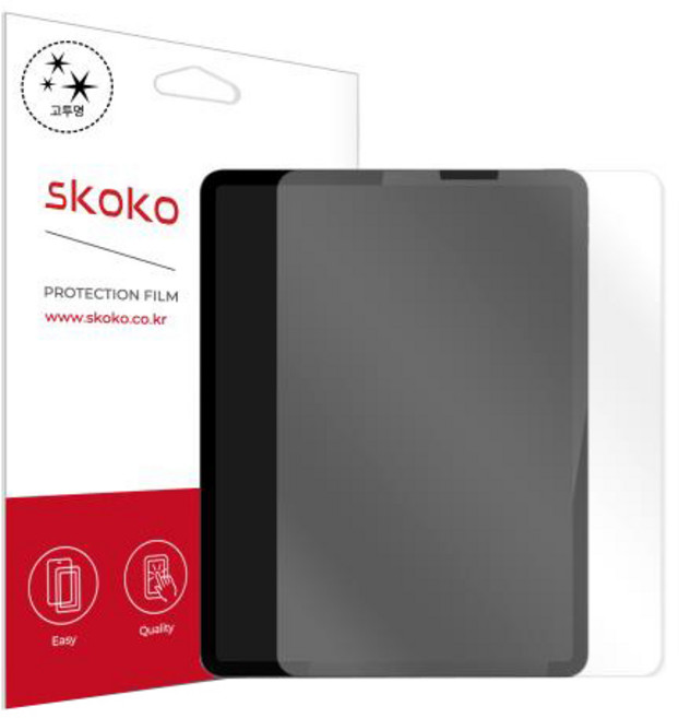 스코코 태블릿 고투명 액정보호필름, 1개