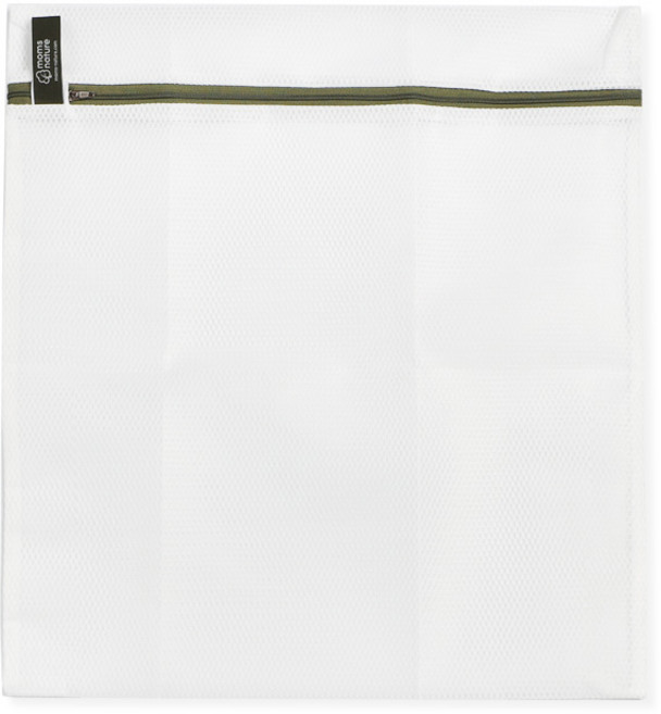 맘스네이처 이중 대형 사각 세탁망 M, 아이보리, 1개