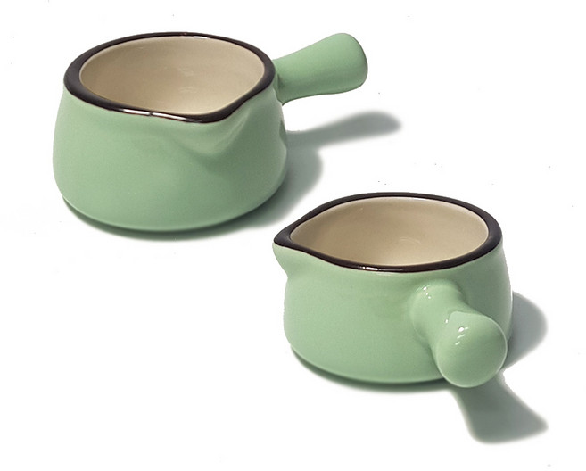 호레카 도자기 크리머 샷잔 30ml, 민트, 2개