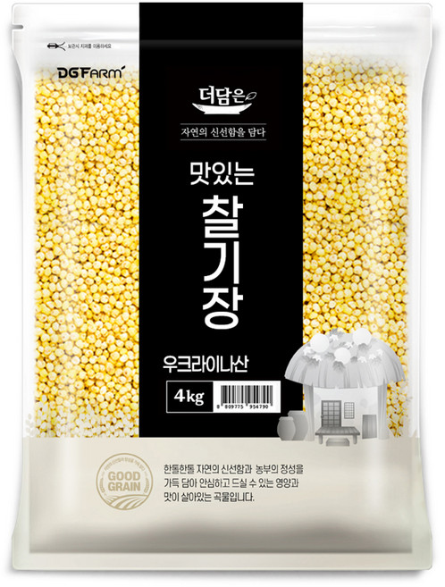 더담은 맛있는 찰기장, 4kg, 1개