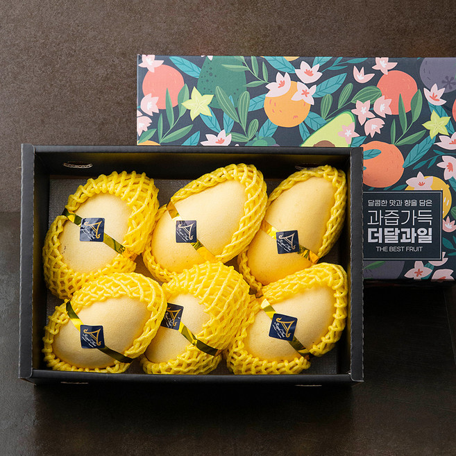 더달 달콤가득 태국골드망고 선물세트, 2kg(6입), 1개
