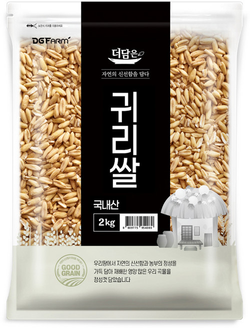 더담은 국내산 귀리쌀, 1개, 2kg