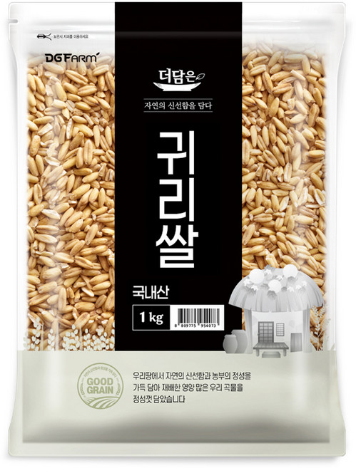 더담은 국내산 귀리쌀, 1개, 1kg