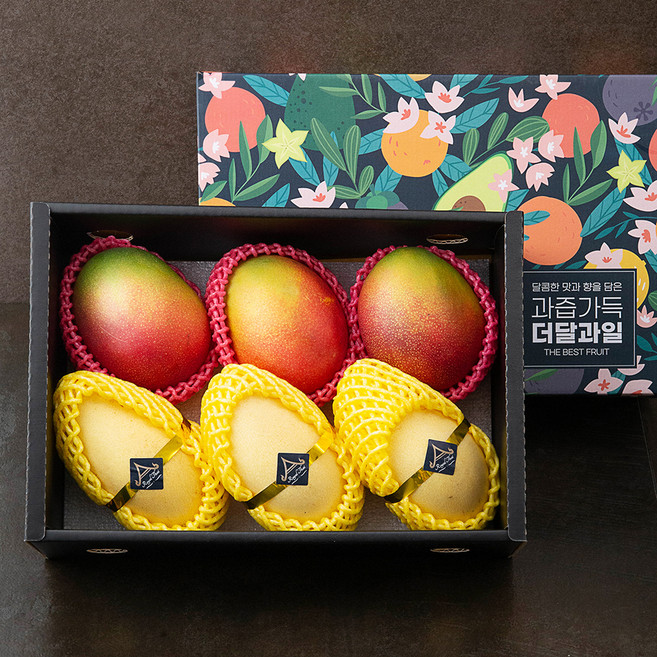 더달 달콤가득 망고 혼합 선물세트, 2.13kg(6입), 1세트