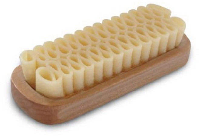 파마코 크레이프 포부츠 스웨이드 누벅 구두솔, 1개, 무색