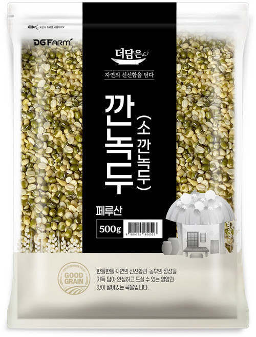 더담은 소 깐녹두, 500g, 1개