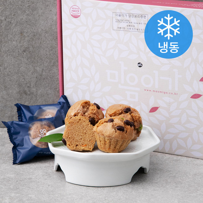 착한마을마음이가 당근보리증편 (냉동), 45g, 16개입, 1개