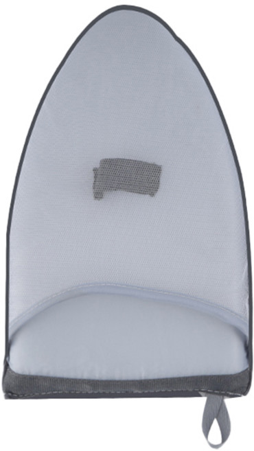 행복의모든것 방수 메쉬 스펀지 미끄럼 손보호 다리미 장갑 15 x 25 x 3.5 cm, 그레이, 1개