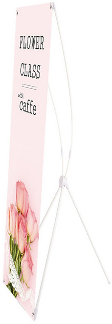 티엠데코 실내배너, 화이트배너, 1개