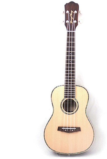 HDC영창 탑 솔리드 우쿨렐레 SYK-485C + 구성품 7종 + 가죽피크 랜덤발송, 콘서트, 1개